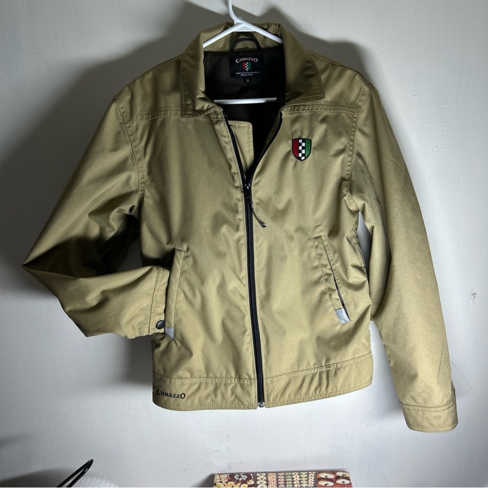 Corazzo Tan Motorcycle Jacket